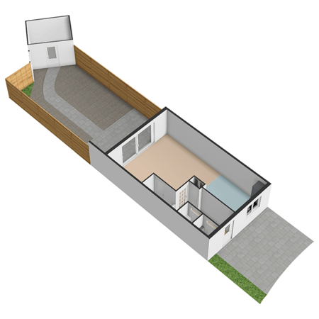 Floorplan - Onderling 40, 3147 PJ Maassluis