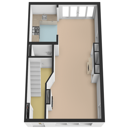 Floorplan - Willem de Zwijgerstraat 41, 3143 LP Maassluis