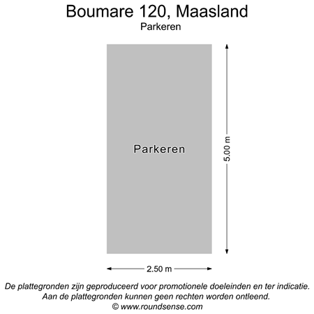 Floorplan - Boumare 120, 3155 PB Maasland