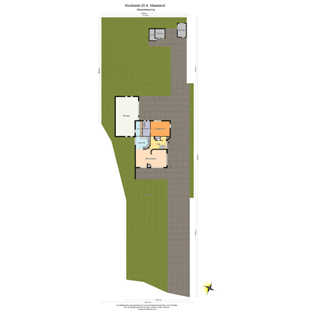 Floorplan - Kluiskade 20A, 3155 BH Maasland