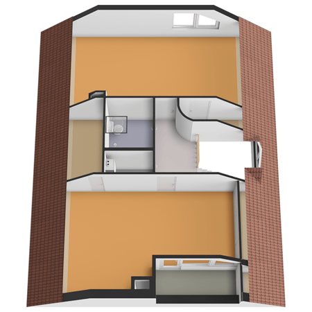 Floorplan - Kluiskade 20A, 3155 BH Maasland