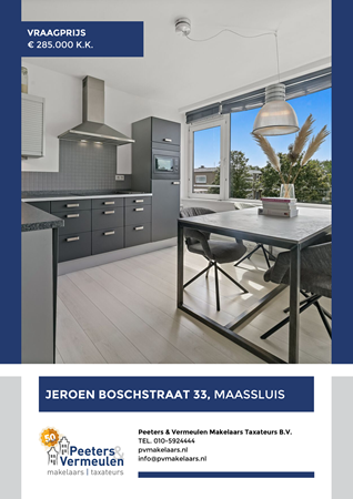 Brochure preview - Jeroen Boschstraat 33, 3141 XJ MAASSLUIS (1)