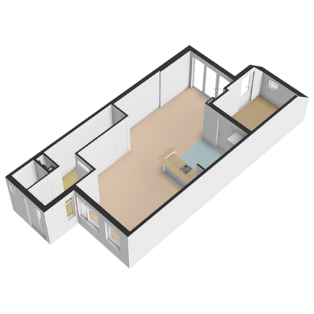 Floorplan - Hoefslag 27, 3155 BZ Maasland