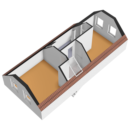 Floorplan - 's-Herenstraat 62, 3155 SL Maasland