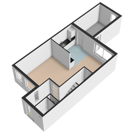 Floorplan - Hoefslag 29, 3155 BZ Maasland