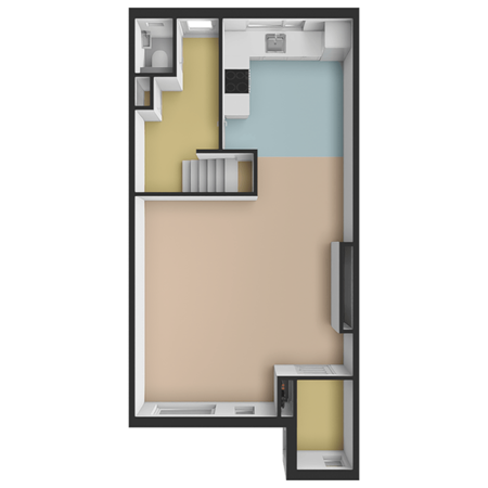 Floorplan - Marelstraat 45, 3142 CD Maassluis