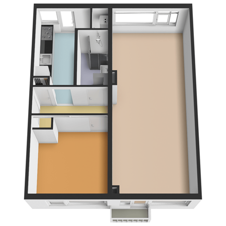 Floorplan - Johan Evertsenlaan 6, 3143 AH Maassluis