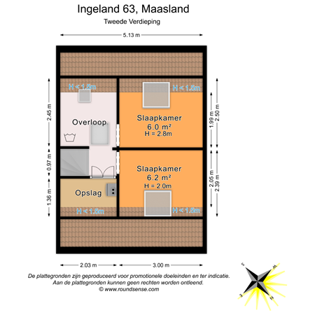 Floorplan - Ingeland 63, 3155 GC Maasland