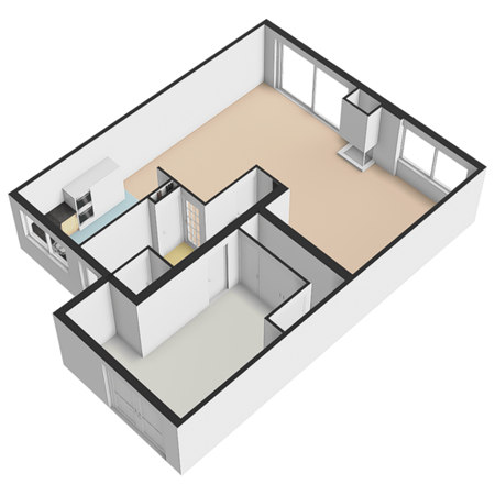 Floorplan - Werve 60, 3155 GM Maasland