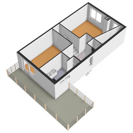 Floorplan - Werve 60, 3155 GM Maasland