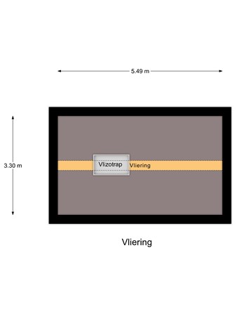 Floorplan - Schoolstraat 31, 7412 VP Deventer