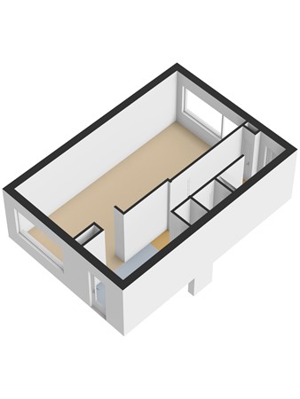 Floorplan - Schoolstraat 31, 7412 VP Deventer