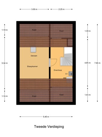 Floorplan - Wildenborch 12, 7006 HN Doetinchem