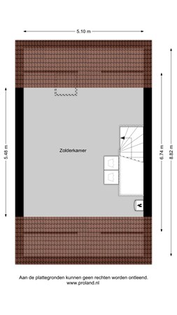 Floorplan - Douwelerwetering 1D, 7417 TR Deventer