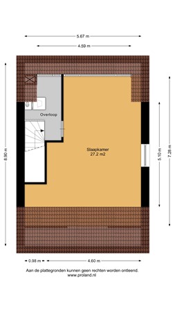Floorplan - Van Durenstraat 2, 7415 BG Deventer