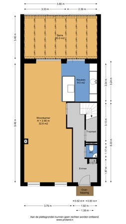 Floorplan - Roelofsbeldstraat 6, 7413 RV Deventer