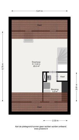 Floorplan - Van Durenstraat 3, 7415 BE Deventer