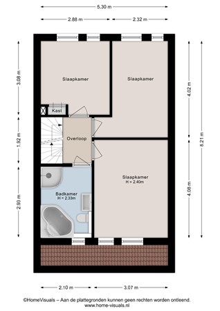 Polberg 32, 7772 EV Hardenberg - Eerste verdieping - 2D.jpg