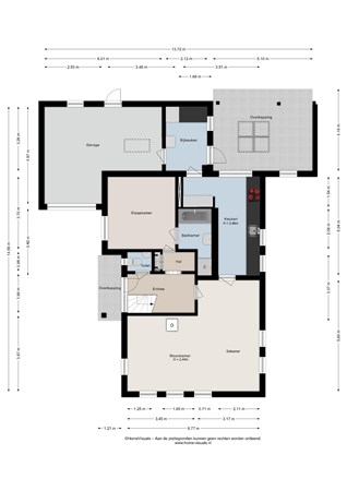 Waterlelie 14, 7772 MS Hardenberg - Begane grond - 2D.jpg