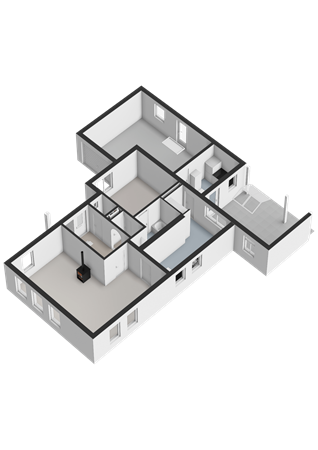 Waterlelie 14, 7772 MS Hardenberg - Begane grond - 3D.png