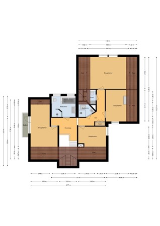 Dedemsvaartseweg-Zuid 71, 7775 AD Lutten - Eerste verdieping - 2D.jpg
