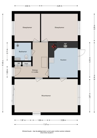 Sibculoseweg 53A, 7676 PA Westerhaar-Vriezenveensewijk - Begane grond - 2D.jpg