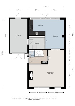 Zenegroen 12, 7772 NG Hardenberg - Begane grond - 2D.jpg