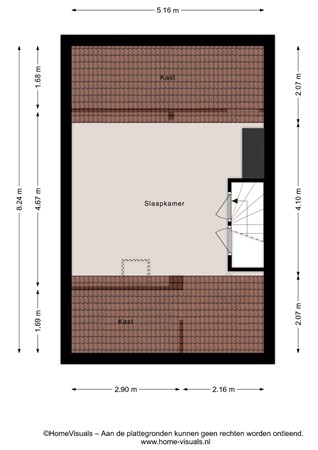 Beekberg 92, 7772 DS Hardenberg - Tweede verdieping - 2D.jpg