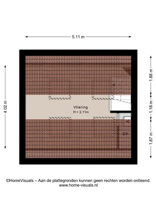 Het Roefje 15, 7908 KG Hoogeveen - Vliering - 2D.jpg