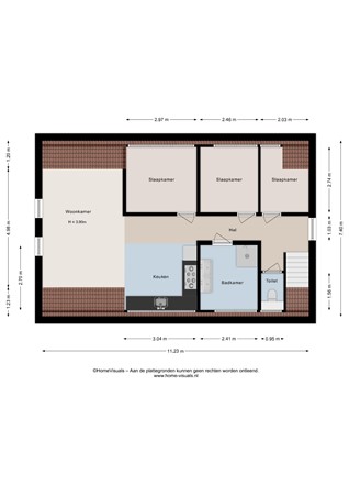 Broekdijk 47A, 7695 TC Bruchterveld - Eerste verdieping - 2D.jpg