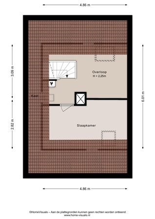 Roeterskamp 11, 7772 MC Hardenberg - Tweede verdieping - 2D.jpg