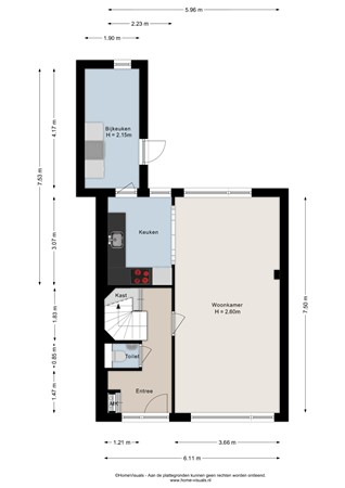 Nachtegaalstraat 22, 7771 CB Hardenberg - Begane grond - 2D.jpg