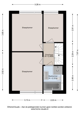 Boekweitstraat 41, 7776 BH Slagharen - Eerste verdieping - 2D.jpg