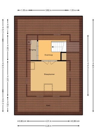 Molckenbourstraat 1, 7773 CM Hardenberg - Tweede verdieping - 2D.jpg
