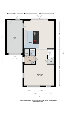 Markerichter 63, 7773 GB Hardenberg - Begane grond - 2D.jpg