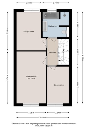 Markerichter 63, 7773 GB Hardenberg - Eerste verdieping - 2D.jpg