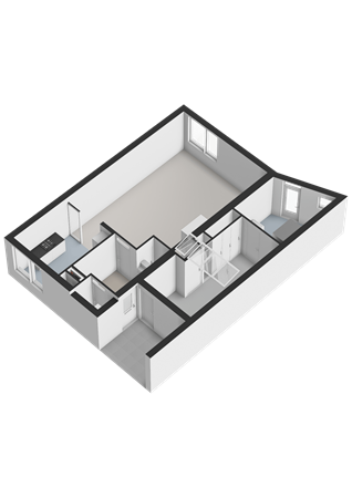 Boterbloem 12, 7772 NL Hardenberg - Begane grond - 3D.png