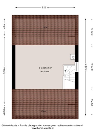 Boterbloem 12, 7772 NL Hardenberg - Tweede verdieping - 2D.jpg