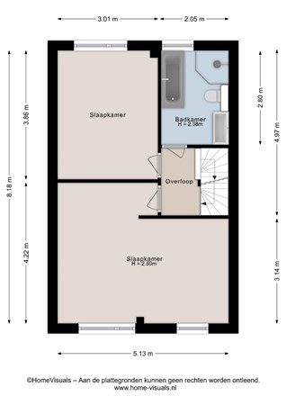 Veldkers 2, 7772 LW Hardenberg - Eerste verdieping - 2D.jpg