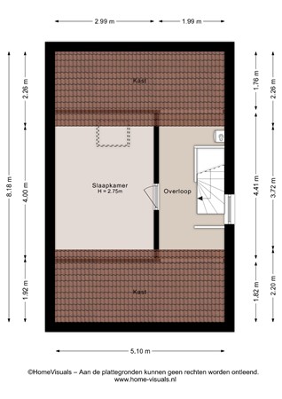 Veldkers 2, 7772 LW Hardenberg - Tweede verdieping - 2D.jpg