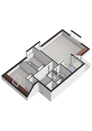 Burgemeester Oprellaan 1h, 7691 BE Bergentheim - Appartement - 3D.png