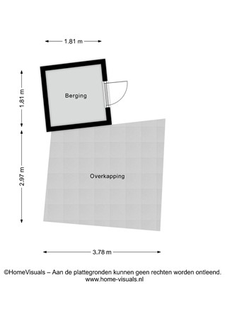 Van Oijstraat 26, 7773 CH Hardenberg - Berging - 2D.jpg