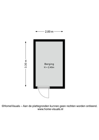 Grasklokje 10, 7772 NP Hardenberg - Berging - 2D.jpg