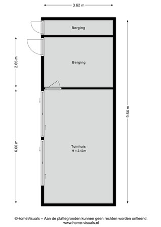 Schonekampstraat 3, 7773 CV Hardenberg - Berging - 2D.jpg