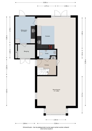 Het Spijk 14, 7783 GK Gramsbergen - Begane grond - 2D.jpg