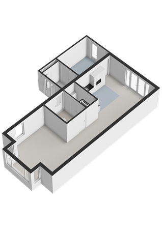 Het Spijk 14, 7783 GK Gramsbergen - Begane grond - 3D.png