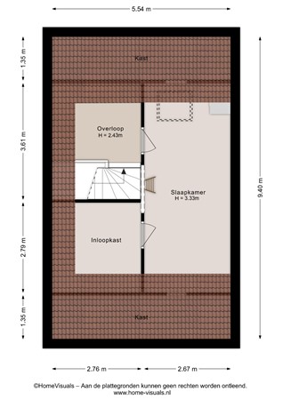 Het Spijk 14, 7783 GK Gramsbergen - Tweede verdieping - 2D.jpg