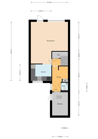 Hofkamp 16, 7783 EL Gramsbergen - Begane grond.jpg