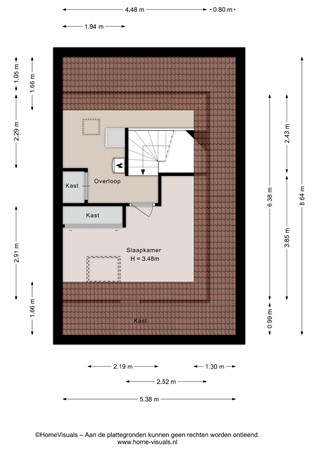 Moonenlaan 10, 7773 DT Hardenberg - Tweede verdieping - 2D.jpg