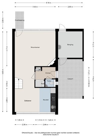 Wielewaalstraat 26, 7771 CX Hardenberg - Begane grond - 2D.jpg